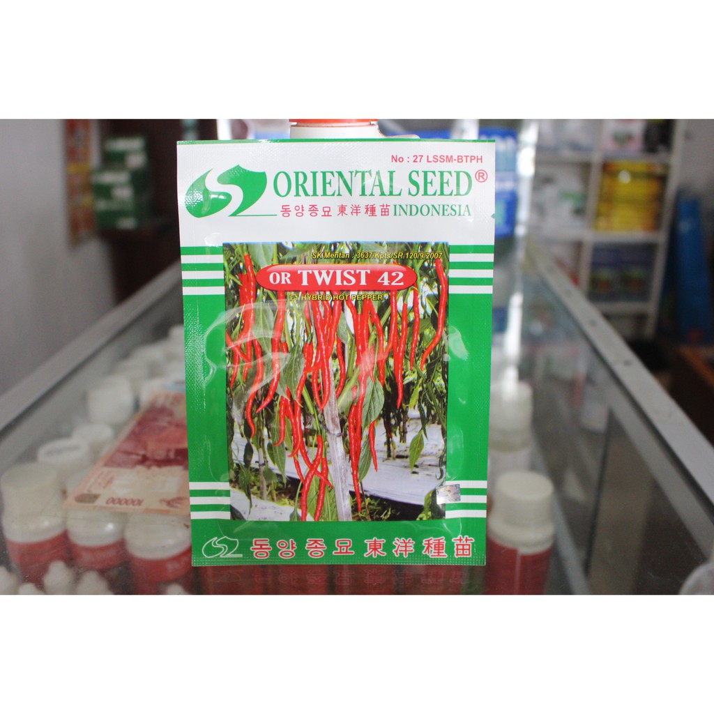 Benih Cabe Keriting - OR TWIST 42 - 10 gr - Oriental Seed / bibit cabai red kriss tm 999 twis