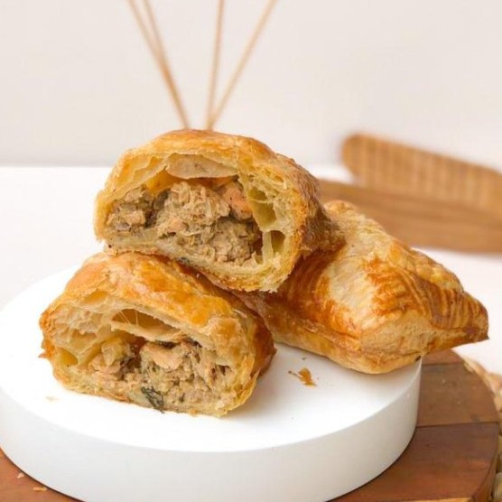 

TORCHED SALMON PIROSHKY