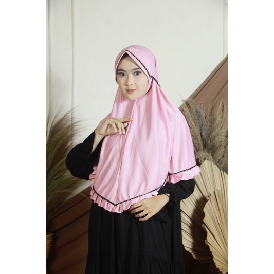 KERUDUNG JUMBO LATIFA POLKA REMPEL PREMIUM