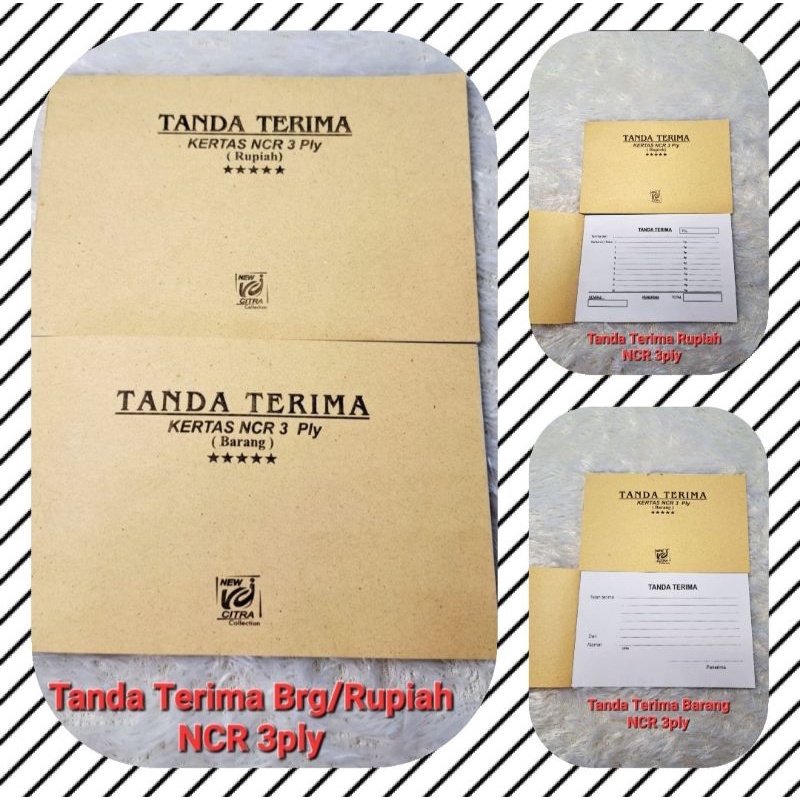 

Tanda Terima Barang 3ply/Tanda Terima Rupiah 3ply 25lbr