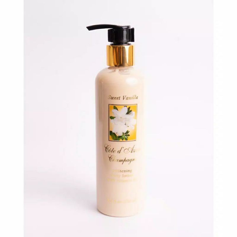 Cote d'Azur Champagne Sweet Vanilla Body Lotion 250ml