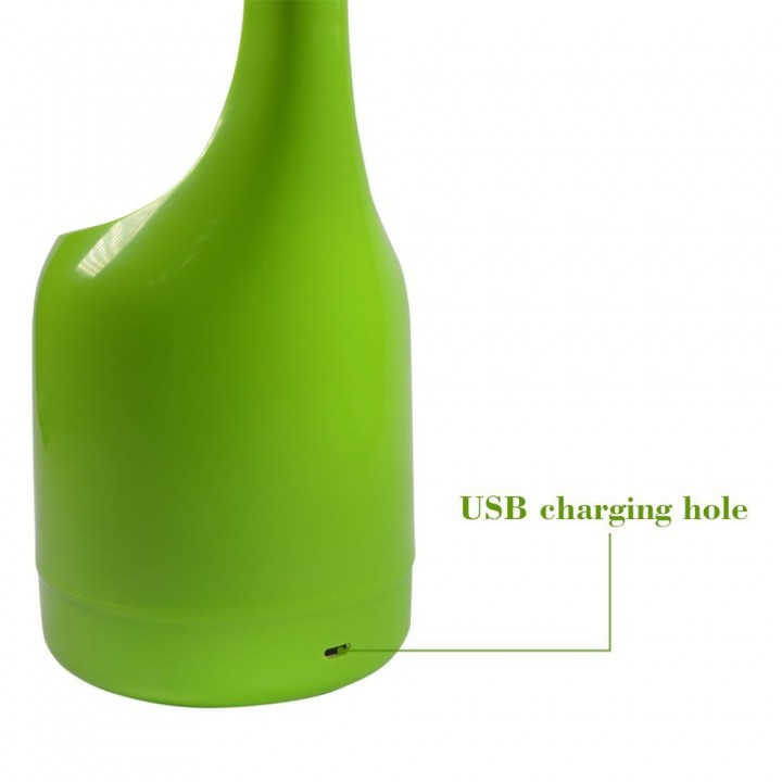 USB Portable Flexible LED Desk Lamp Humidifier - 3 Level Brightness - 160ml