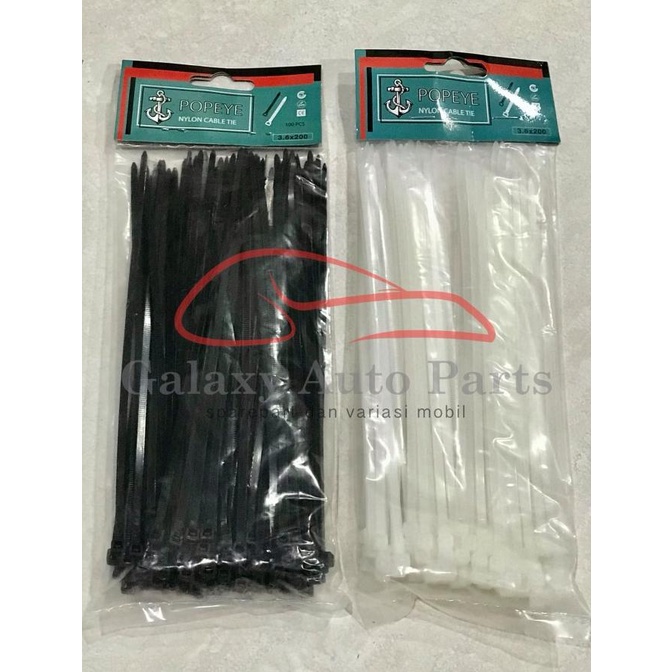 

siap kirim] Cable tie tali kabel ties kabel tis 20cm