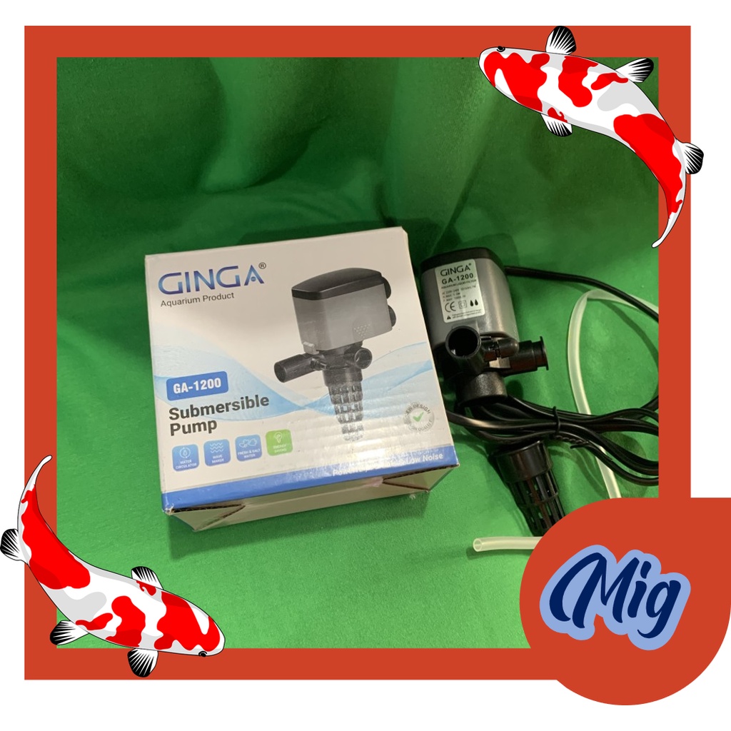 pompa celup aquarium power head GINGA GA 1200