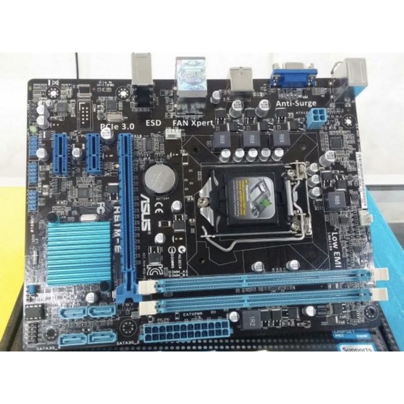 MOTHERBOARD ASUS H61 SOKET 1155 DDR3 LIKE NEW