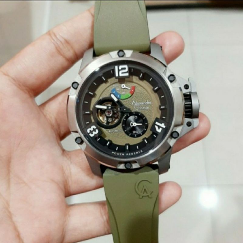 JAM PRIA ALEXANDRE CHRISTIE AC 6295 AC6295 TITANIUM GREEN II ORIGINAL
