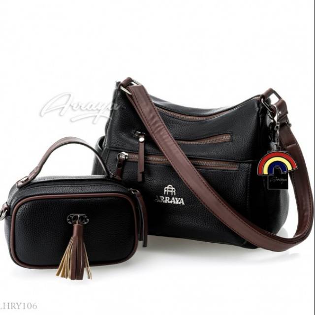 ARRAYA LHRY106 / TAS SELEMPANG WANITA 2IN1 with MINI BAG / ORIGINAL BRAND
