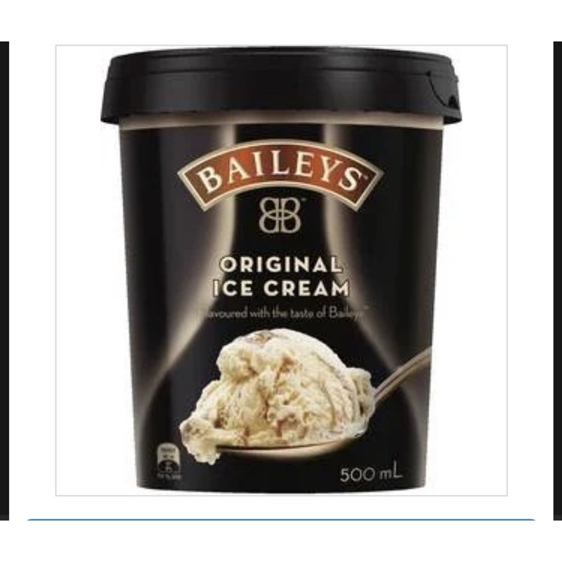 ice cream baileys original 500 ml