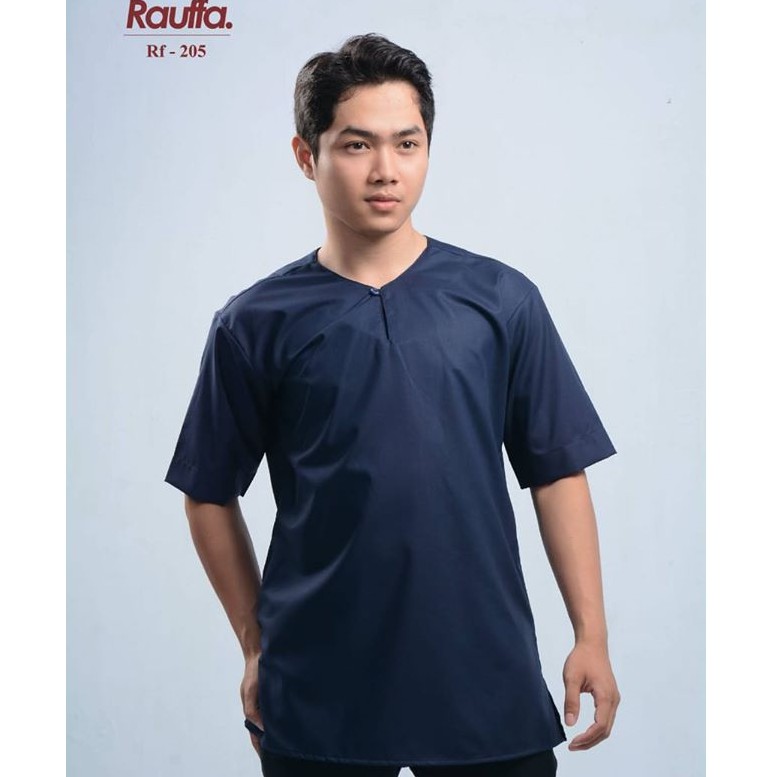 Baju Koko Slimift | Atasan Muslim Pria Rauffa