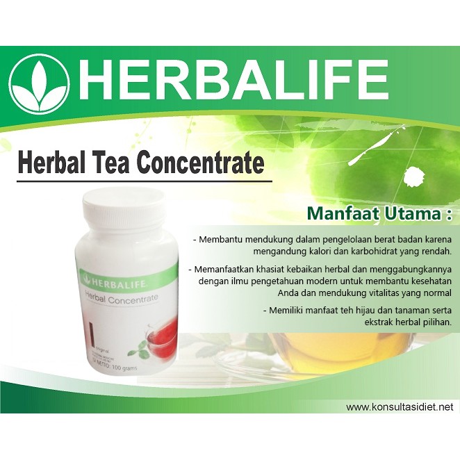 Herbal Concentrate Tea Herbalife Original Indonesia