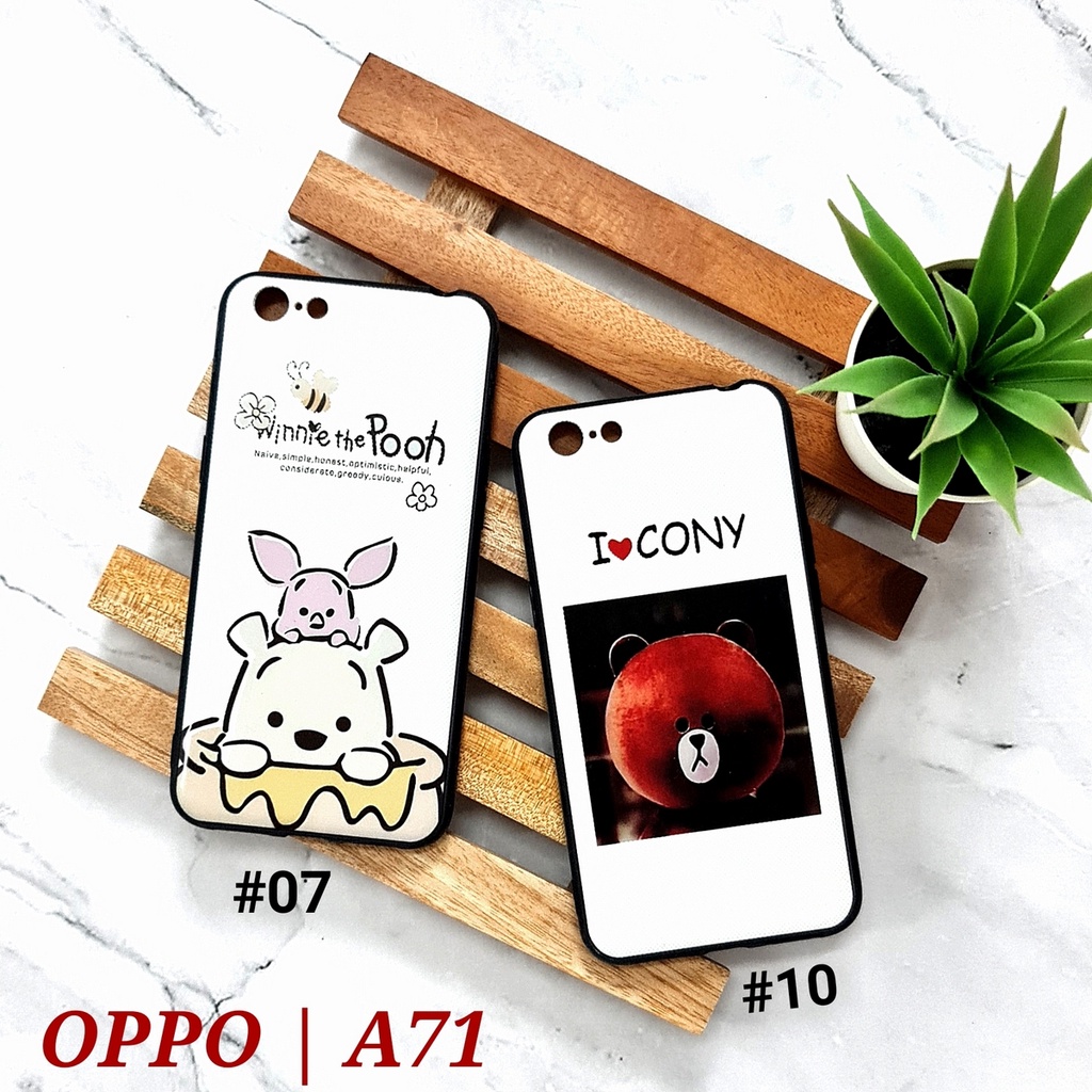 [ BUY 1 GET 1 FREE ] FDL - OPPO A71 A83 F1 A35 F5 F5 YOUTH F7 F11 PRO | DISLINE Soft Hard Case Cartoon texture embos UV