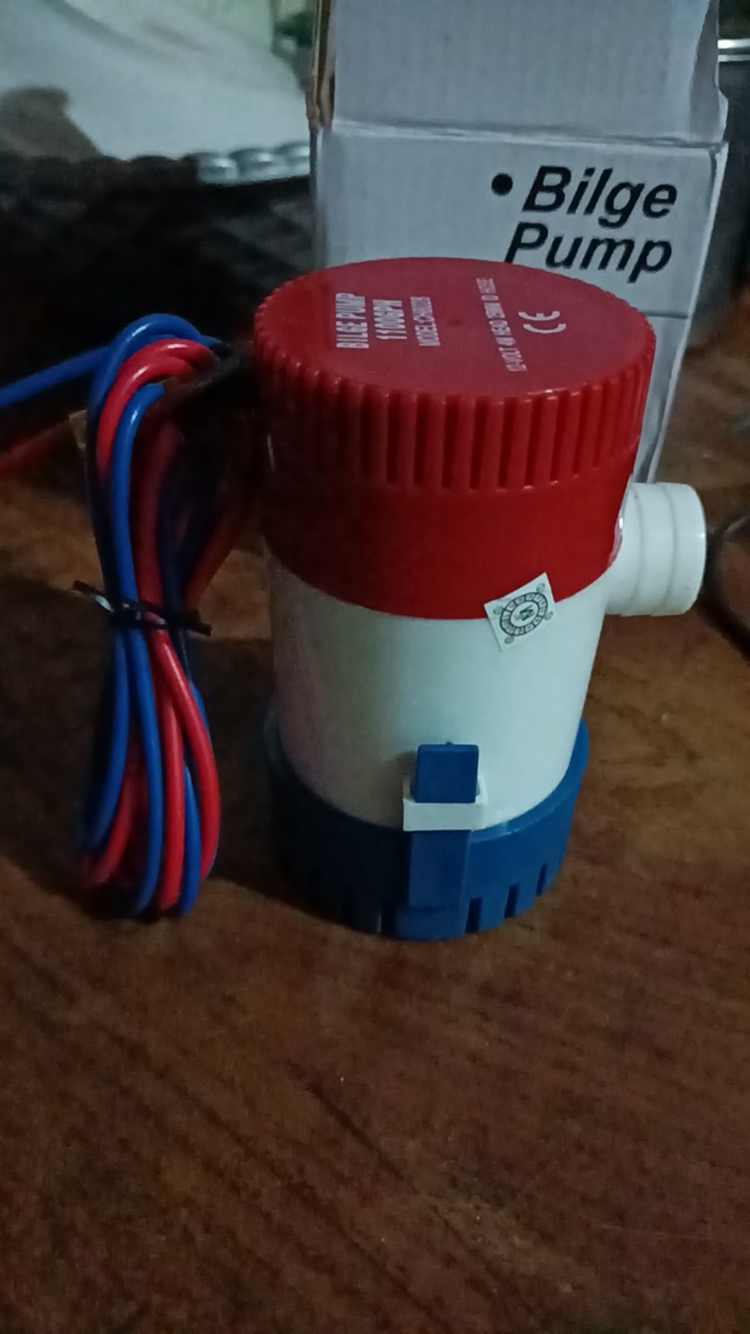 Lebih Istimewa Pompa Air Bilge Original 1100gph Submersible Water Bigel Pump Celup Dc 12v Ori