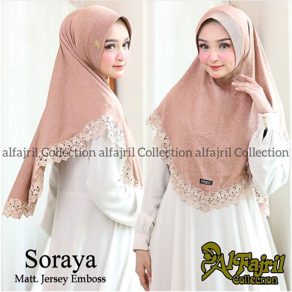 Jilbab instan Khimar Soraya ori al fajril collection