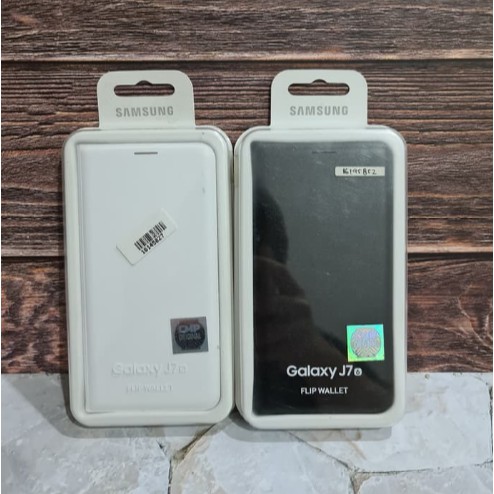 SAMSUNG FLIP WALLET GALAXY J7 2016 ORIGINAL RESMI SEIN