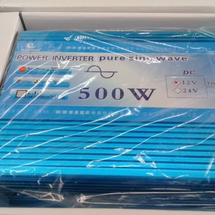 Power Inverter Pure Sine Wave Oudeson 500W 12V 500 Watt PSW Sinus Murni