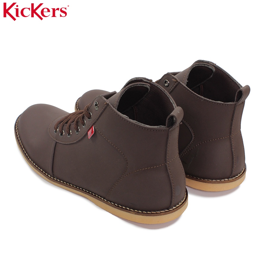 COD !! Sepatu Boots Kickers Bandit Sepatu Pria Kasual Formal Kulit sintetis