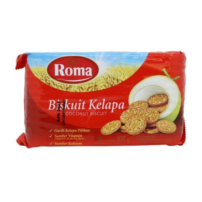 

roma biskuit kelapa