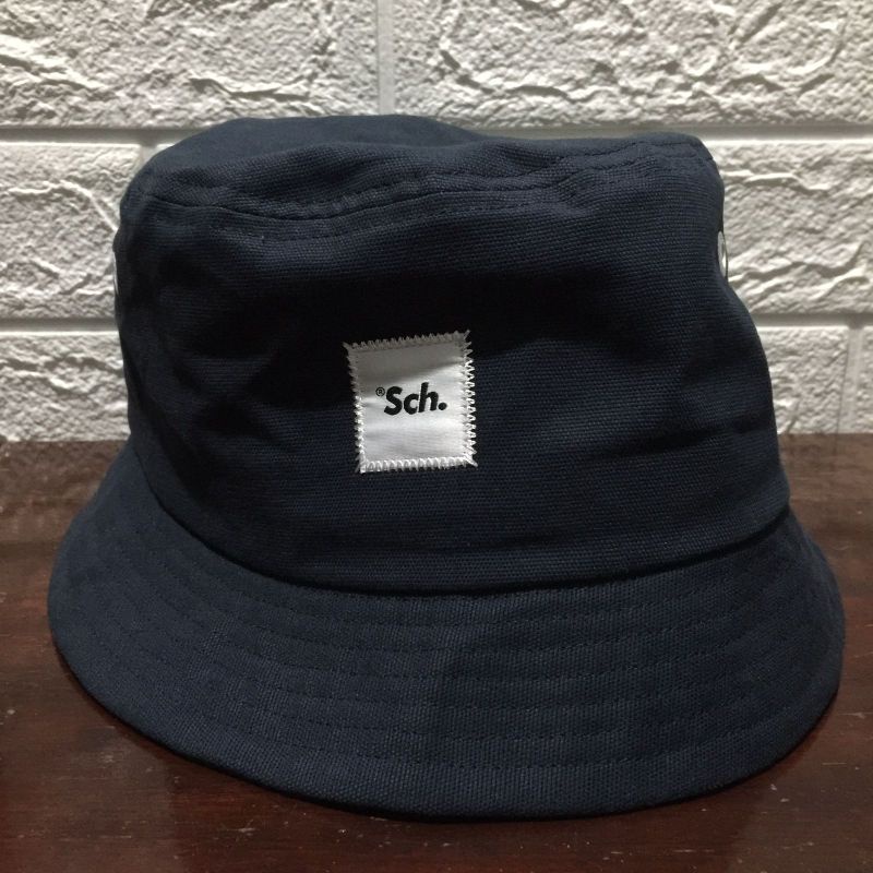 TOPI BUCKET ORIGINAL SCH SILVA. 3 NAVI BLUE