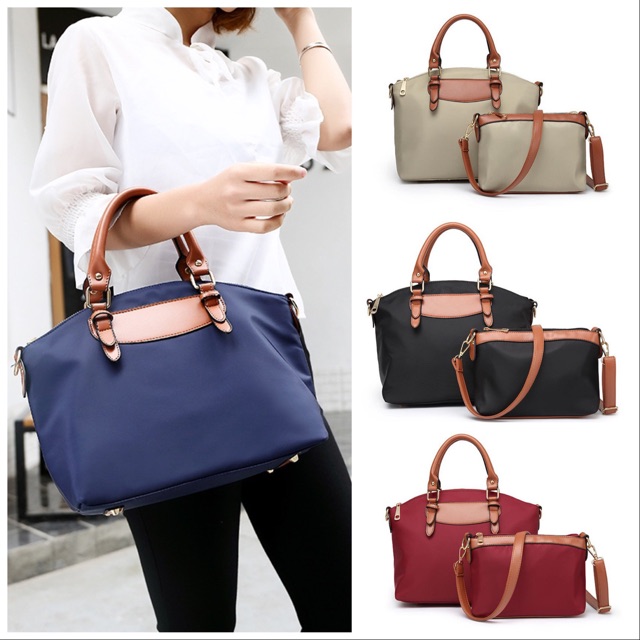 Tas Wanita 2 in 1 Handbag Shoulder Bag Import 34