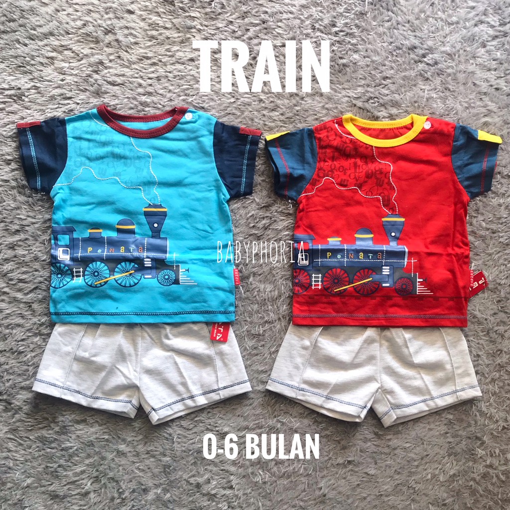 Setelan Pergi Bayi Penata Berbagai Motif (0-6 BULAN)