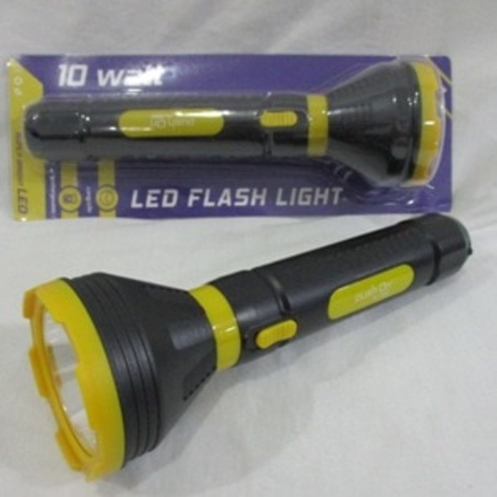 PUSH ON/Senter LED 1x10 watt Super FL-7100 Senter Charge Panjang 27 cm