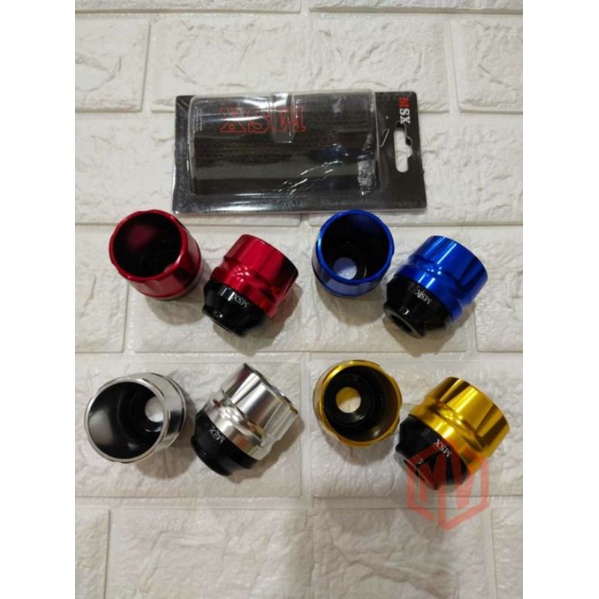 JALU AS RODA MOTOR JALU AS RODA MINI DEPAN BAHAN FULL CNC WARNA AWET COCOK UNTUK SEMUA JENIS MOTOR MIO BEAT SCOOPY NMAX PCX AEROX SATRIA FU DLL