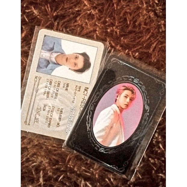 wts yb renjun id card ten