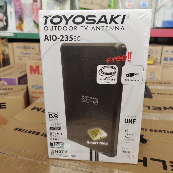 ANTENA TV DIGITAL TOYOSAKI AIO 235 INDOOR OUTDOOR/ANTENA TV TOYOSAKI