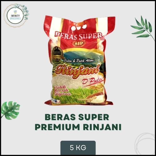 

BERAS SUPER PREMIUM RINJANI D'PULEN 5 KG MURAH !