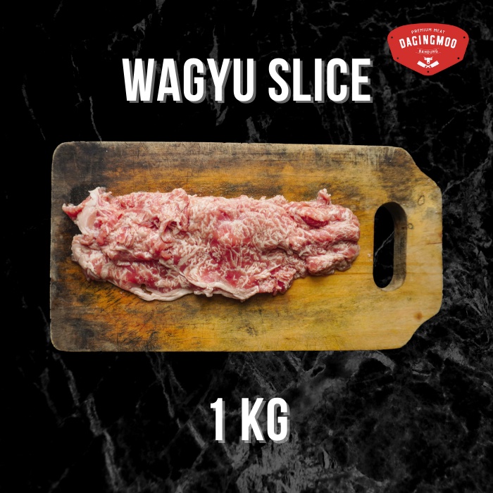 Beef Wagyu Slice Meltique 1kg GROSIR / Wagyu Slice Kiloan 1kg
