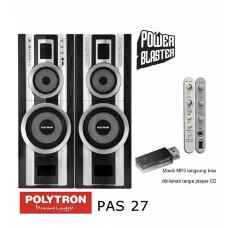 Speaker Polytron Pas 27 Speaker Active Polytron