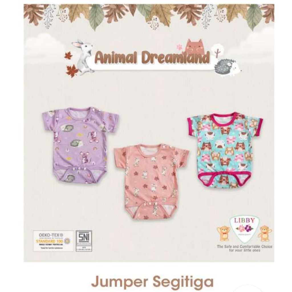 Libby jumper pendek  3 pcs