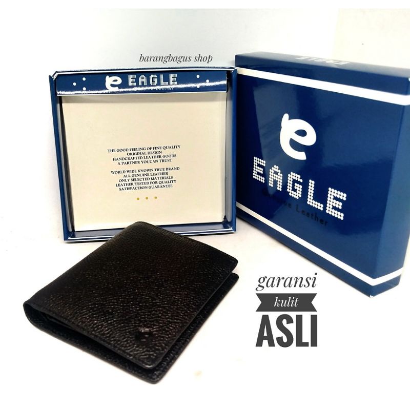 Dompet kulit asli pria cowok Eagle Import produk Original ORI bukan KWan