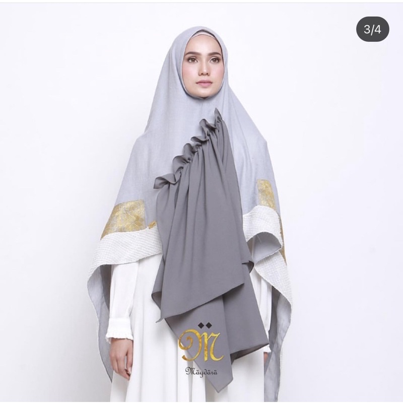khimar magdara jilbab syari branded preloved PL