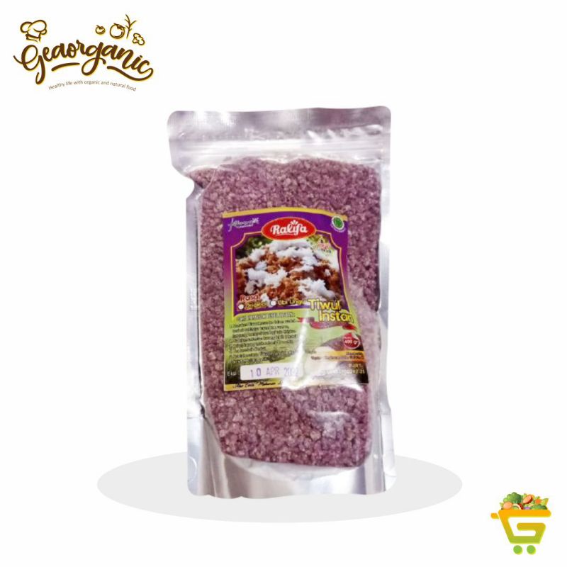 

Tiwul Instant Ubi Ungu Organik 400gr