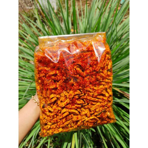 

Basreng pedas daun jeruk 500gram / baso goreng bumbu melimpah balado pedas