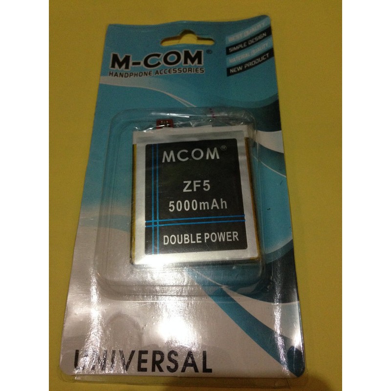 Battery Batre Baterai Double Power Mcom Asus Zenfone 5 A500CG T00P T00J C11P1324