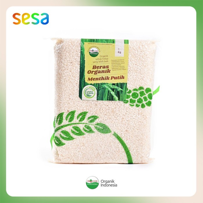 

978Eq0010W Lingkar Organik Beras Menthik Susu Organik 1 Kg W5Q40112