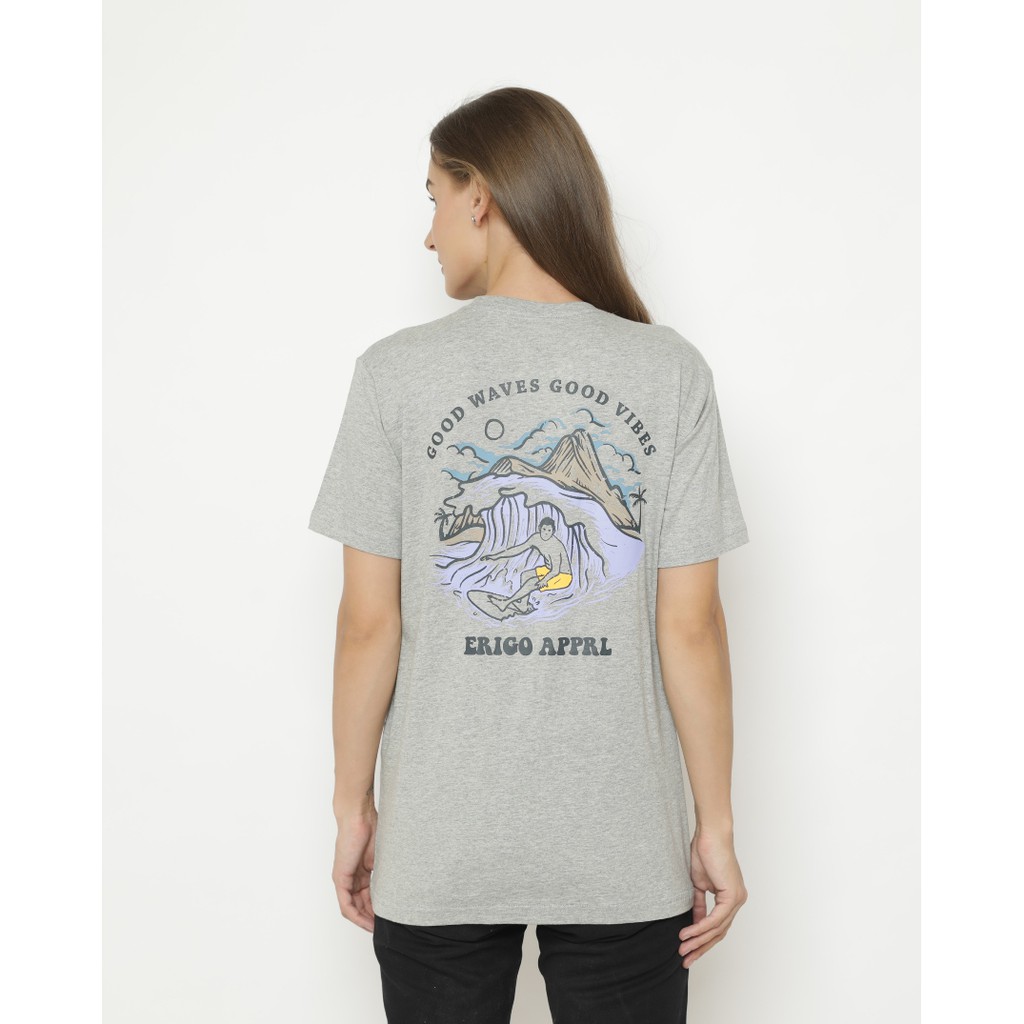 

Erigo T-Shirt Good Waves Grey Misty