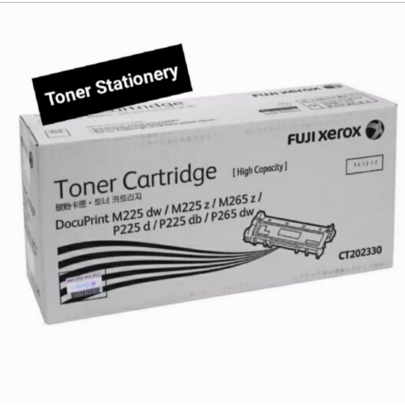 Toner Fuji Xerox Docuprint M225dw / M225z / M265z / P225d / P225db / P265dw High Capacity Original