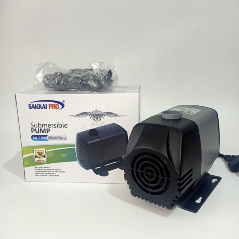 Sakkai Pro AA-5200 Submersible Pump Pompa Aquarium Celup Water Pump / Aquarium Acc