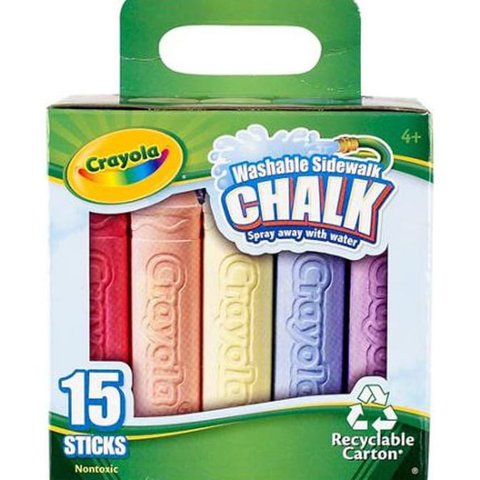 

DISKON Crayola Sidewalk Chalk 15ct