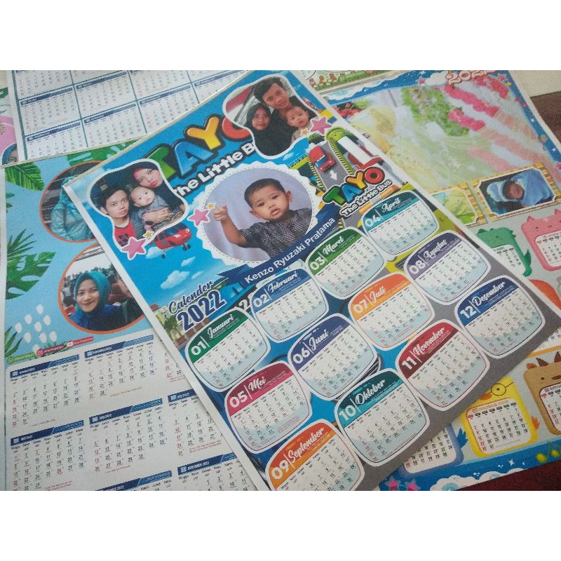 

Kalender Custom | Kalender dinding | Kalender satu lembar