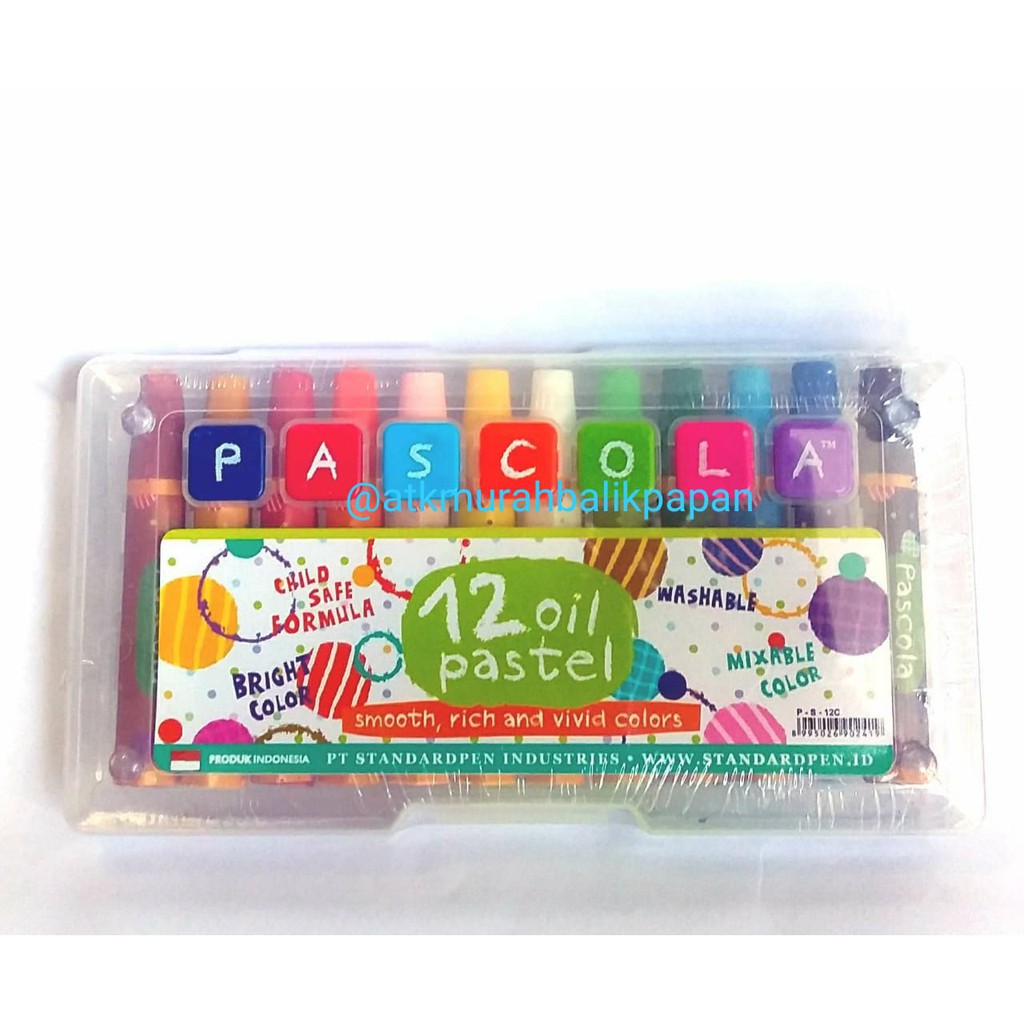 

Pascola Oil Pastel 12 Colors