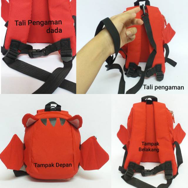 TAS RANSEL ANAK / TAS SEKOLAH PAUD / TAS ANAK PAUD / TAS BATMAN / TAS ANAK LUCU