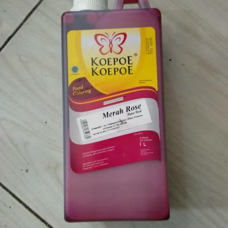 

Pewarna Merah Rose 1L Koepoe