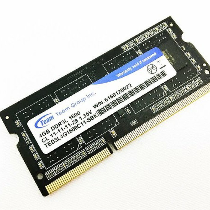 Ram Team Sodimm Ddr3 4GB 1600L - Sodimm 4Gb DDR3 Team Elite