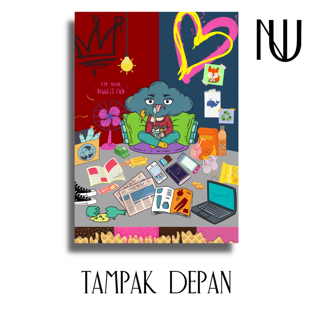 

Notebook /Journal A5 - iScream Design - Buku Jurnal / Agenda