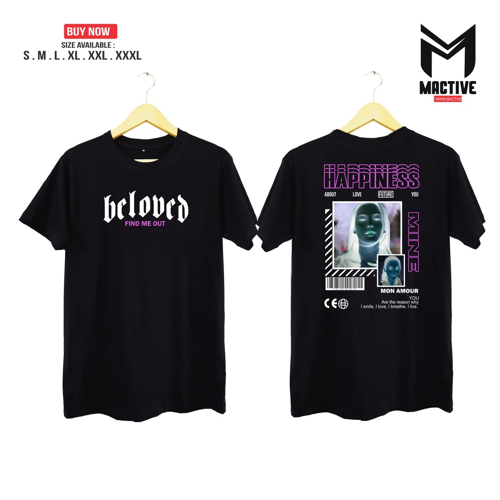 KAOS CUSTOM BUCIN NEGATIVE EFFECT KAOS BUCIN ILUSI KAOS SABLON FOTO 30S - RUMAHKAOS87