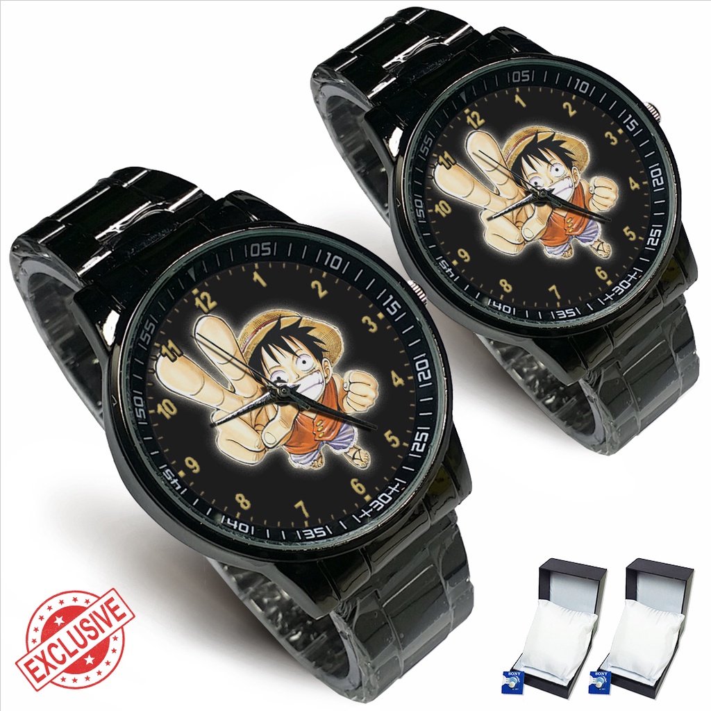 Jam Tangan Rantai Couple Anime ONE PIECE 04 (Special)